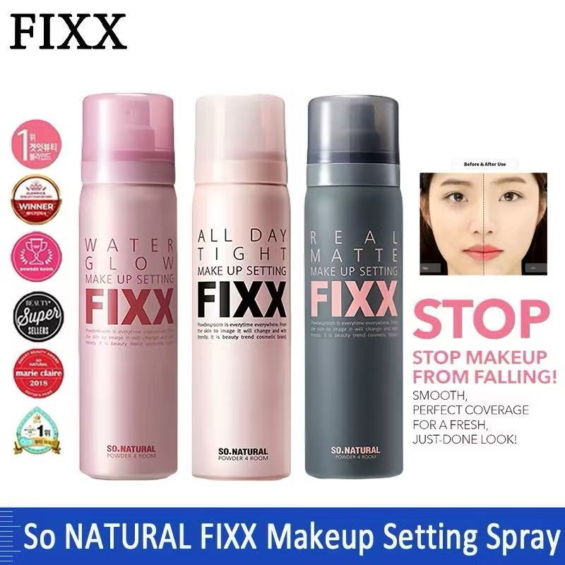 🌸Made In Korea🌸แท้😊🚚สินค้าพร้อมส่งในไทย  FIXX Makeup Setting Spray (ตลอดทั้งวันสเปร์ยเมทอัพ) 75ml