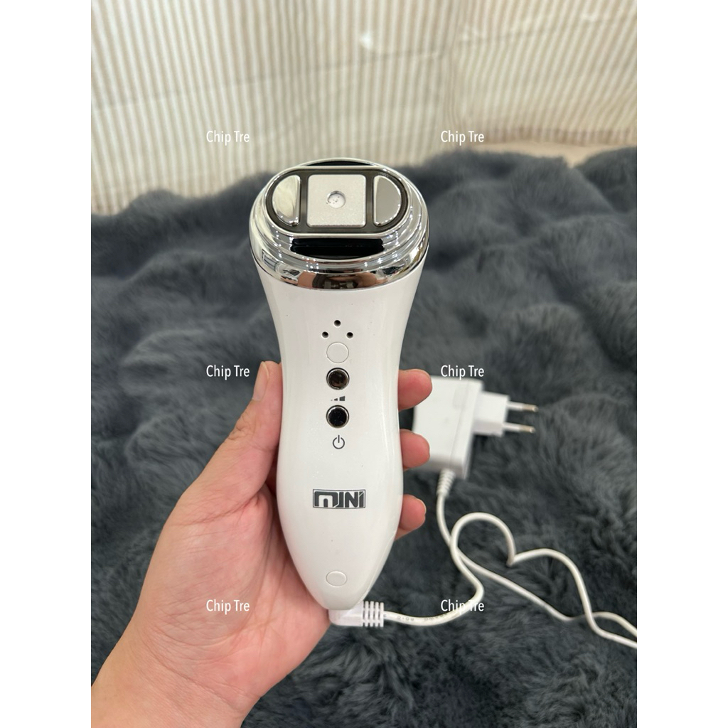 MINI HIFU เครื่องนวดยกกระชับใบหน้า กระตุ้นคอลลาเจน ตัวช่วยชะลอริ้วรอย ปรับได้ 3 ระดับ