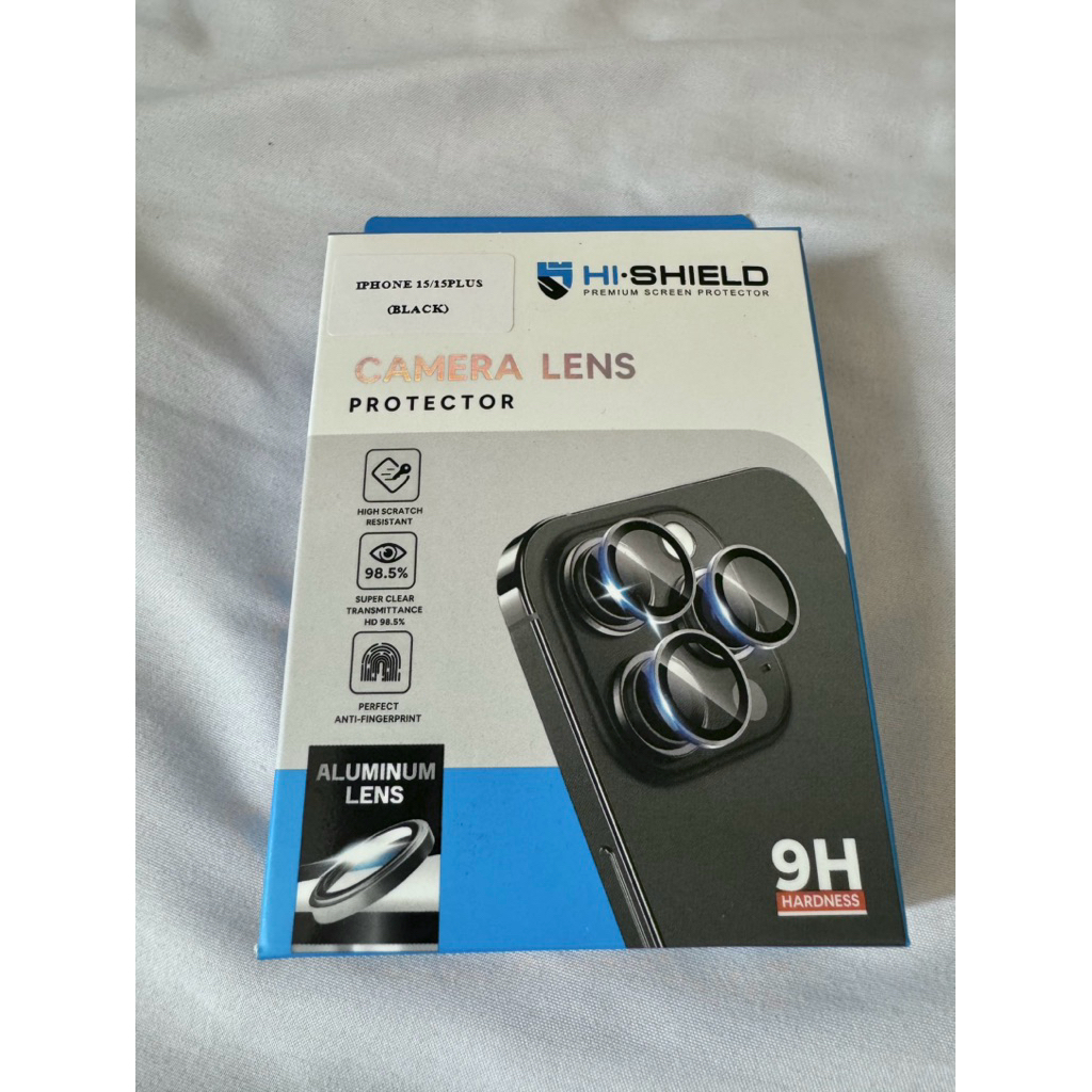 ฟิล์มกล้อง Hishield แท้ IP15/15Plus