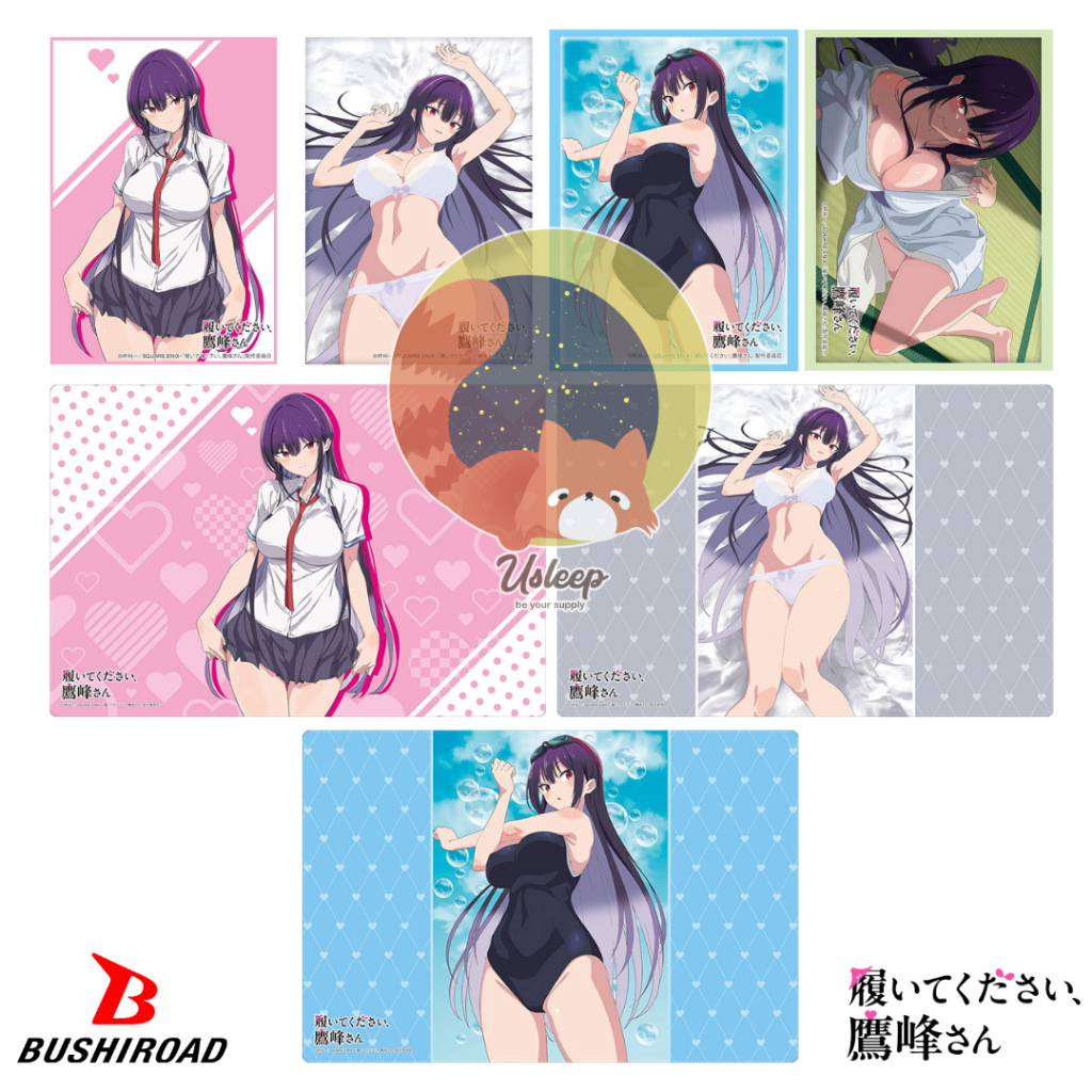 Bushiroad Sleeve Collection HG & Rubber Mat Collection V2 Haite Kudasai, Takamine-san : Takane Takam