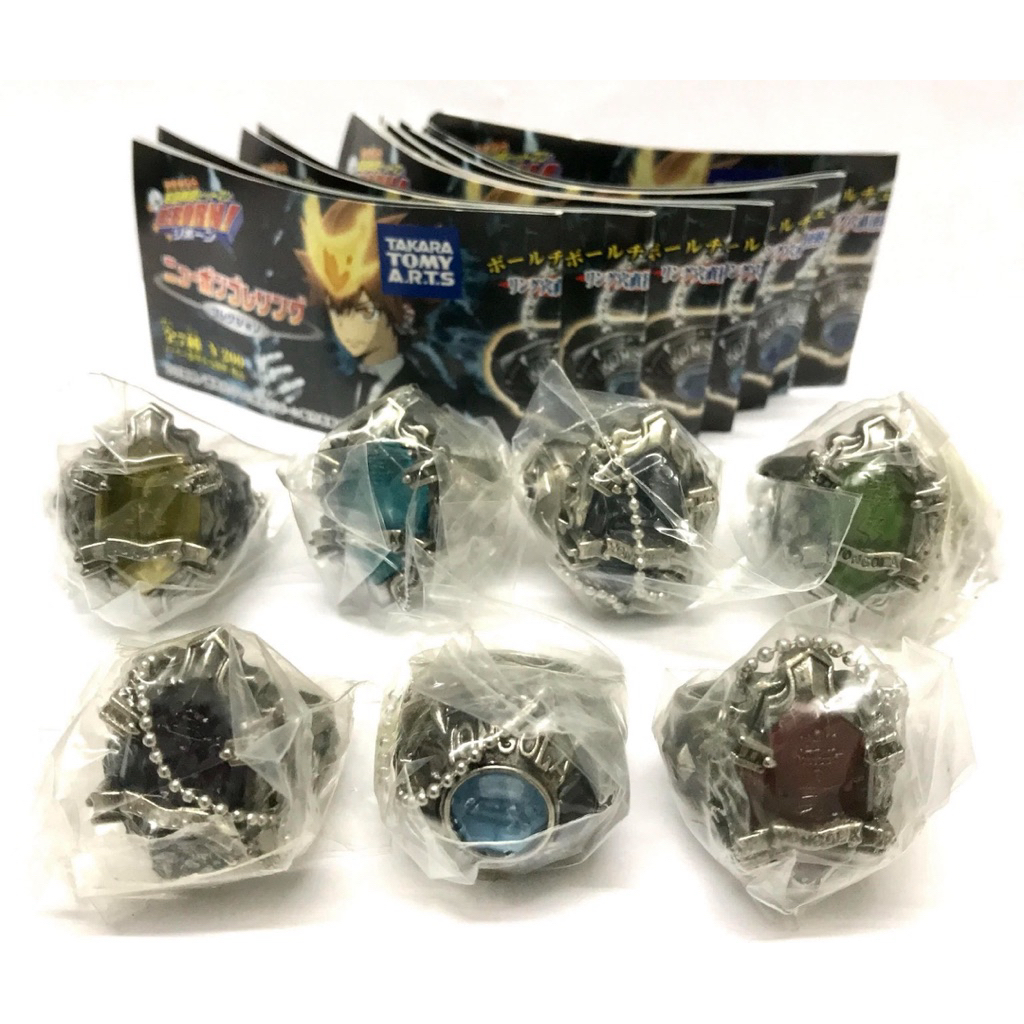 Gashapon Anime Katekyo Hitman Reborn New Vongola Ring กาชาปอง อนิเมะ ครูพิเศษจอมป่วน รีบอร์น วองโกเล