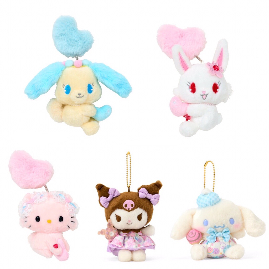 พวงกุญแจห้อยกระเป๋า Sanrio คอลใหม่ คละแบบ