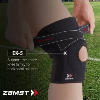 Zamst EK-5 ซัพเข่าแน่นรอบทิศ ซัพด้านข้าง + สายผีเสื้อ เพิ่มความแน่น แก้เข่าหลวม เหมาะกับนักวิ่ง บาส ของแท้ มี อย. ส่งไว