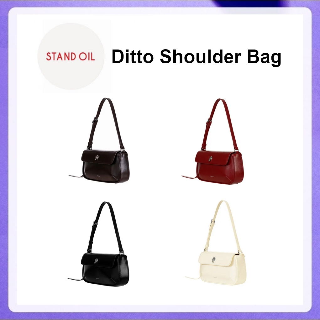 Stand Oil Ditto Shoulder Bag 3 Colors - 디토 숄더백 (Marron, Red Wine, Black)