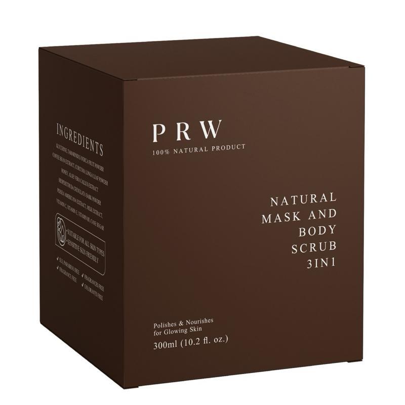 พร้อมส่ง [ใหม่] สครับกาแฟ สูตรบัตเตอร์มิลค์ PRAEW natural butter and milk body scrub 3in1 สครับแพรว 