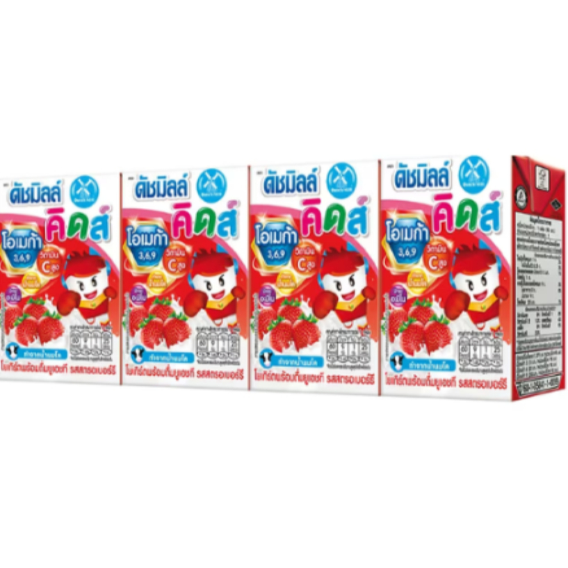 Dutch Mill ดัชมิลล์คิดส์ นมเปรี้ยว ยูเอชที 90 มล แพ็ค