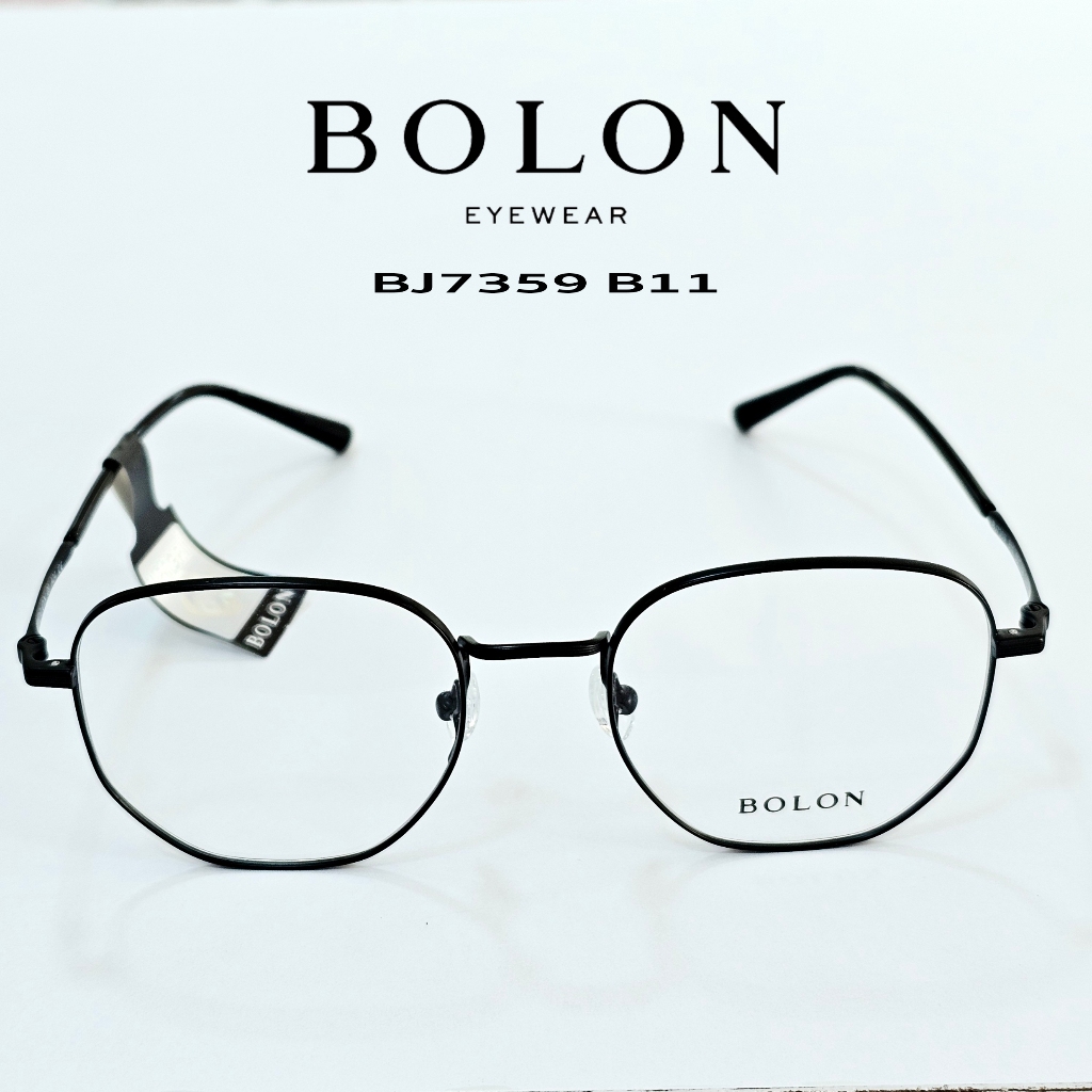 กรอบแว่นตา BOLON แท้ 100% รุ่น BJ7359 B11 ขนาด 50-19-148 F1