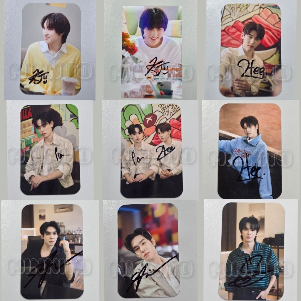 💖พร้อมส่ง💖 กี่หมื่นฟ้า Your Sky Of Us การ์ดไซน์สุ่มกาชาปอง/โปสการ์ดไซน์สอยดาว