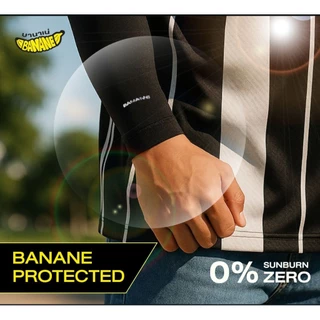 มีส่งด่วน ปลอกแขนกัน UV ยี่ห้อ banane,socksy เนื้อผ้าหนานุ่ม หยืดหยุ่น ใส่สบาย ราคาต่อคู่ พร้อมส่ง