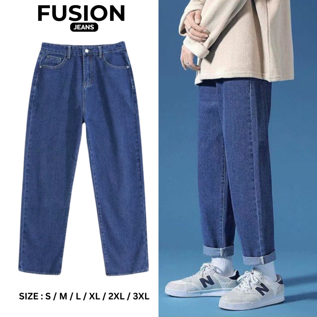 11.WOLF fusion jeans  กางเกงยีนส์ขายาวทรงสวย / Y01