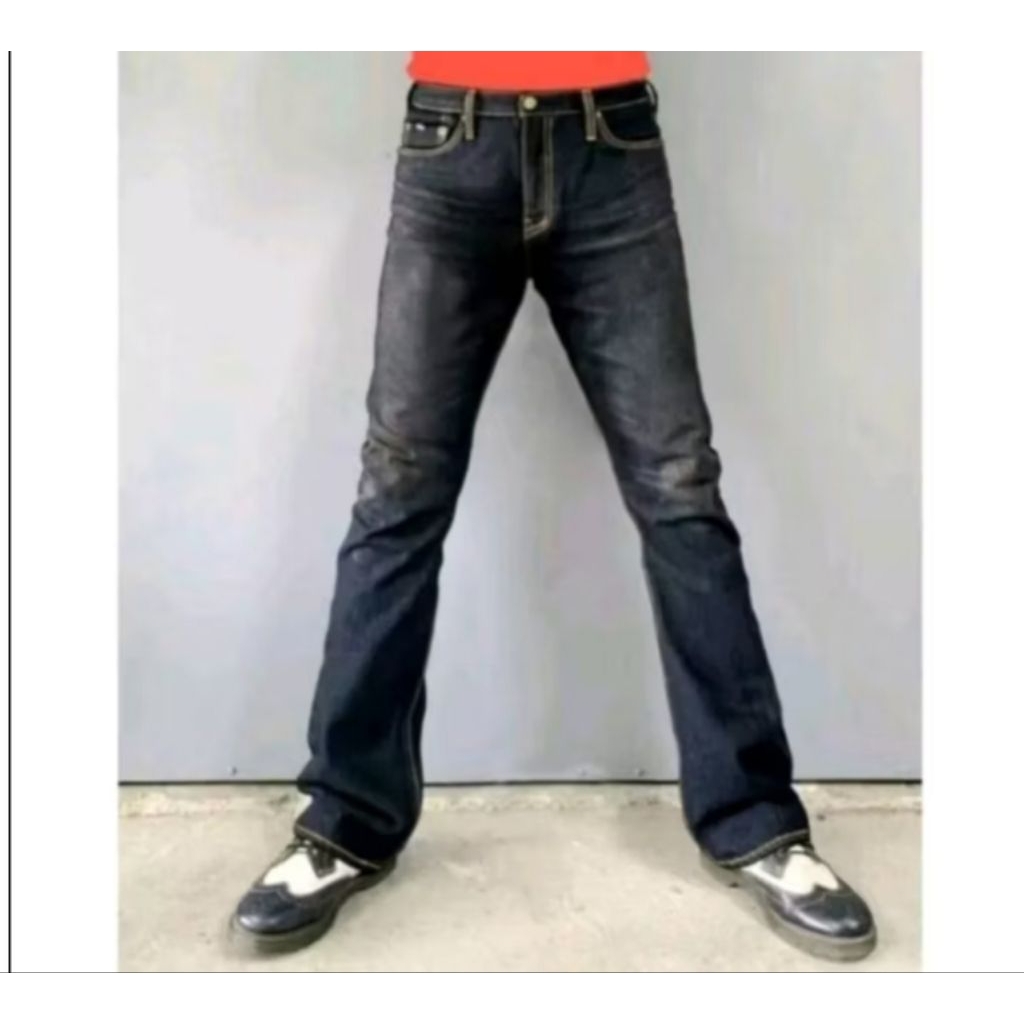 กางเกงยีนส์(จัสติน)ขาม้าสนิม..ผ้าฟอก 16oz(เป้าซิป)ผ้านิ่มใส่สบาย