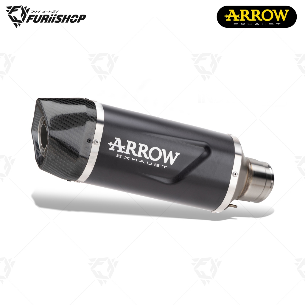 ท่อสูตร/ท่อแต่ง/ท่อไอเสีย Arrow Dark-Carbon Catalytic : for Honda CBR650R/CB650R 2019-2023