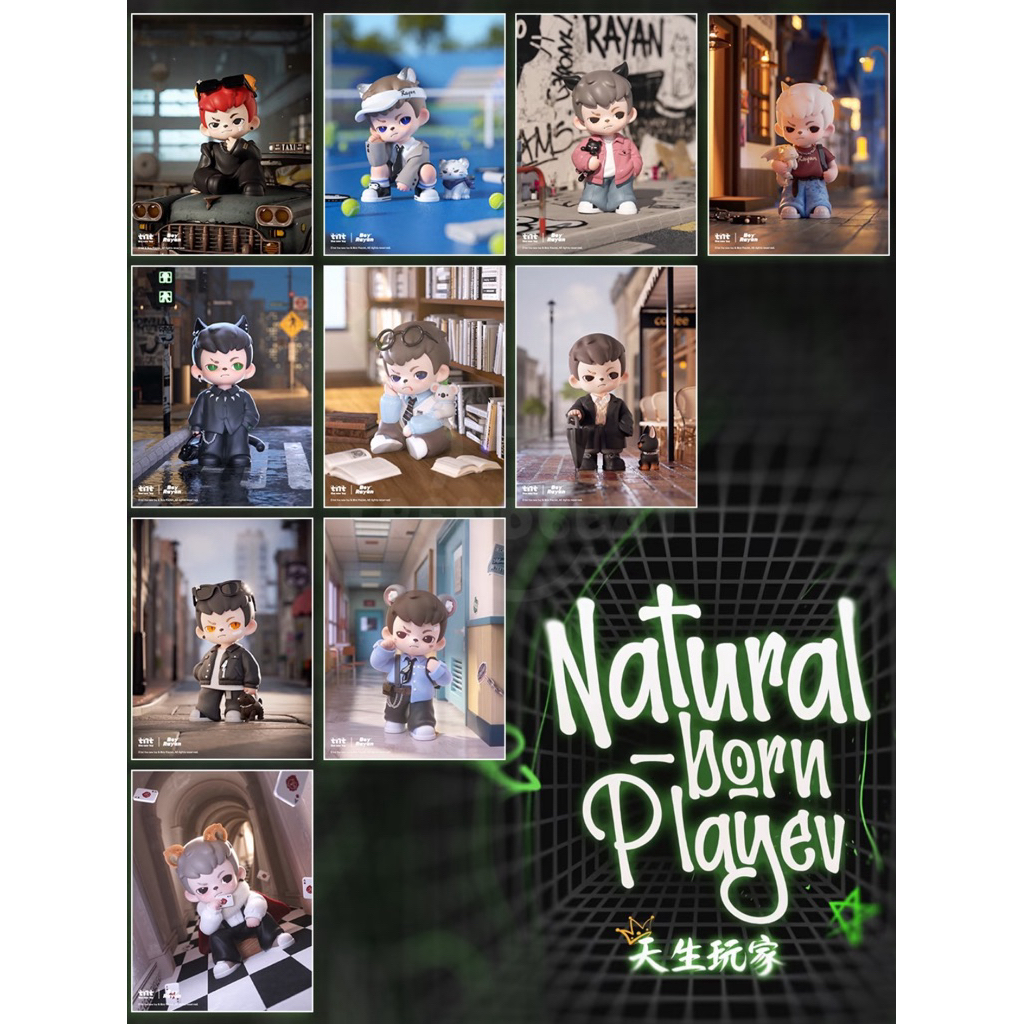 [พร้อมส่งระบุตัว] TNT SPACE RAYAN Natural-Born Player น้อง Rayan สุดหล่อสุดเท่ห์💪🏻