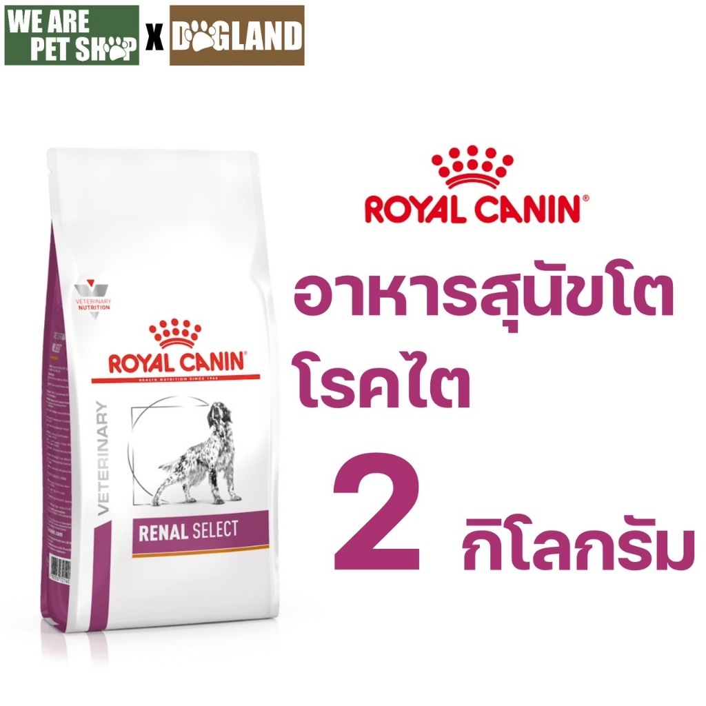 Royal Canin Vet Dog 2 kg RENAL SELECT สุนัขโรคไต