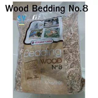 Wood Bedding No.6 , No.8 , 20 L., 5 kg ไม้สับ เบอร์ 6, 8 รองกรง นก สัตว์เลี้ยงขนาดเล็ก สัตว์เลื้อยคลาน