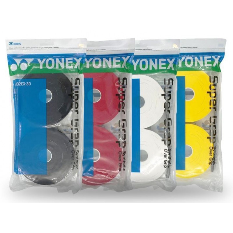 YONEX AC102 Over Grip AC102EX30 (30overgrips) กริปแบดมินตัน Original100%