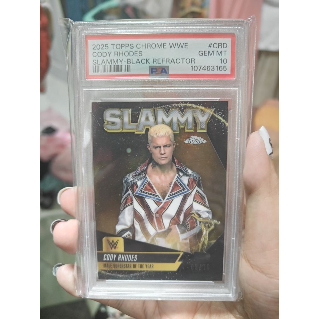 [การ์ดนักฟุตบอล] Cody Rhodes /10 PSA 10