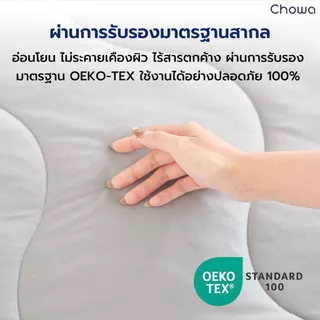Chowa ผ้าห่มเย็น Breezy วัสดุ SnowMax ให้สัมผัสเย็นและนุ่ม ฟรีกระเป๋าพกพาเหมาะสำหรับการเดินทาง