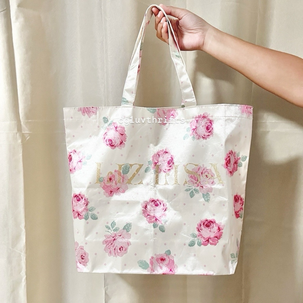กระเป๋าลายดอกไม้ LIZ LISA**มีตำหนิสกรีนลอก