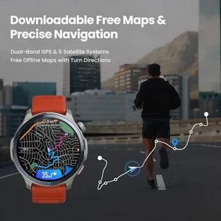 Amazfit Balance 2 นาฬิกา สมาร์ทวอทซ์ จอAMOLED 47mm HYROX กันน้ำ แบต 21 วัน ประกันศูนย์ไทย 1 ปี