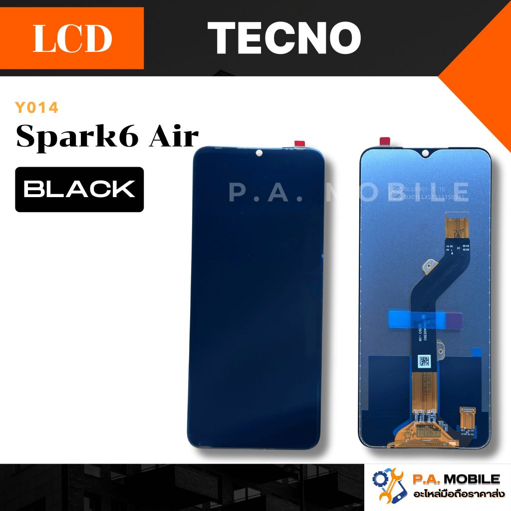 หน้าจอ LCD สำหรับ Tecno Spark6 Air
