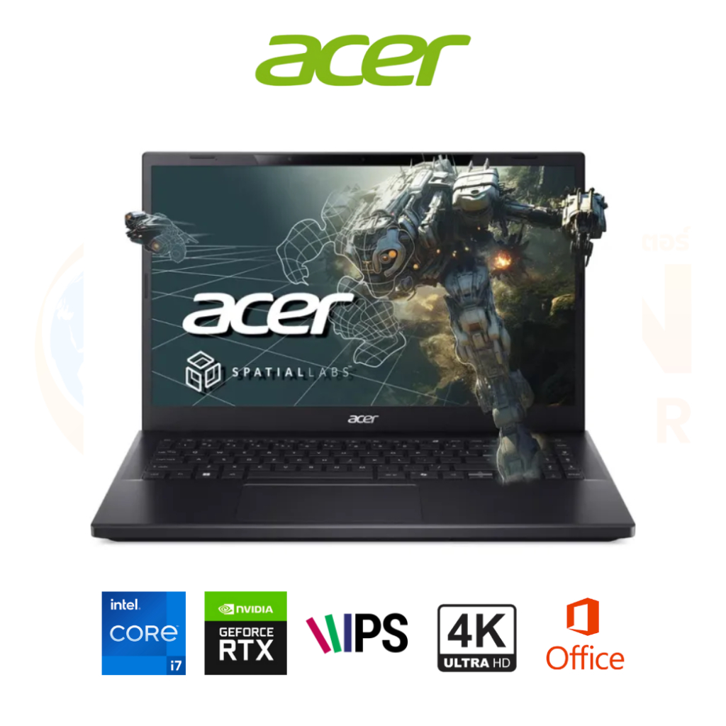 ACER ASPIRE 3D 15 SPATIALABS A3D15-71GM-79KF NOTEBOOK INTEL CORE I7-13620H / RTX 4050 / 32GB / 1TB /