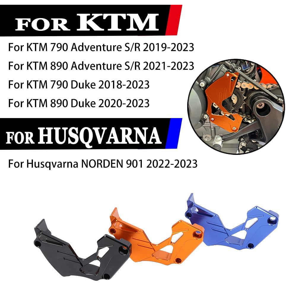 ฝาครอบสเตอร์หน้ารถจักรยานยนต์สำหรับ KTM 790 890 Adventure S R 790R 790S Duke 790 890 Duke DUKE790