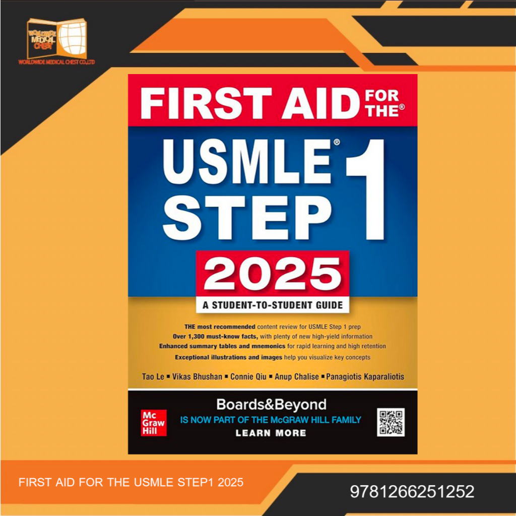 FIRST AID FOR THE USMLE STEP 1, 2025