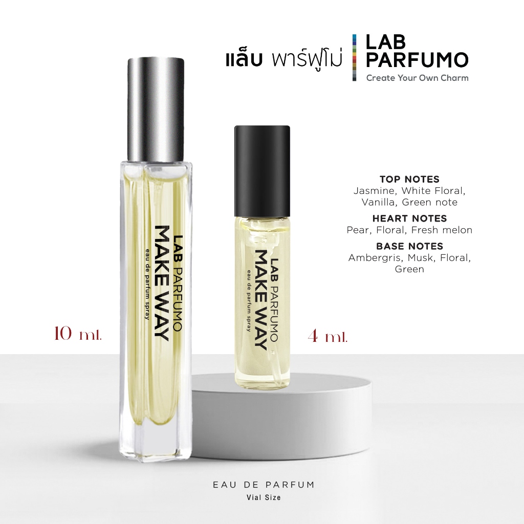 LAB PARFUMO MAKE WAY น้ำหอม กลิ่นดอกไม้ ผลไม้ หอมสดชื่น