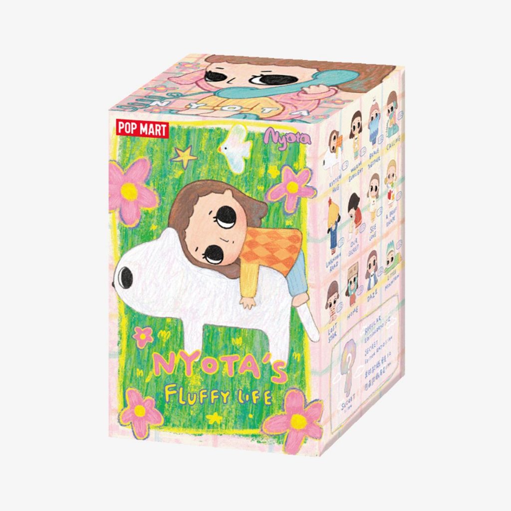 [กล่องสุ่ม] POP MART : Nyota's Fluffy Life Series Figures blind box V1 เนียวตะ ลิขสิทธิืแท้
