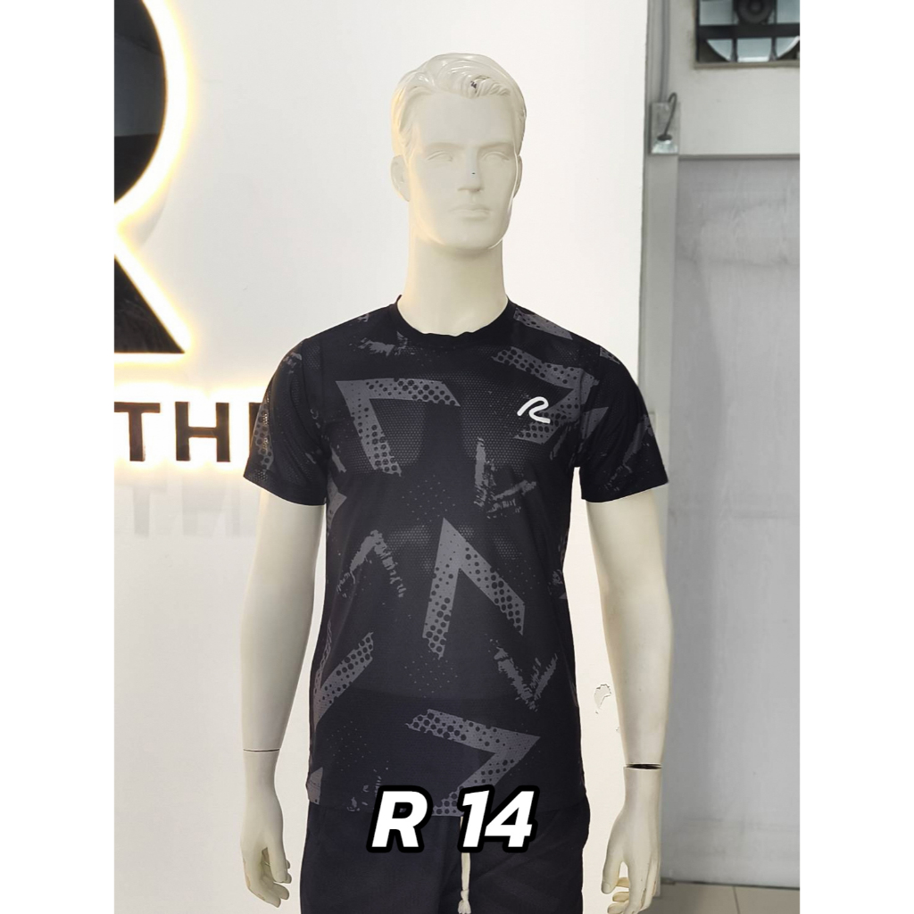 เสื้อวิ่งคอกลมแขนสั้นเนื้อผ้าRabbit25 รหัสสินค้า R14