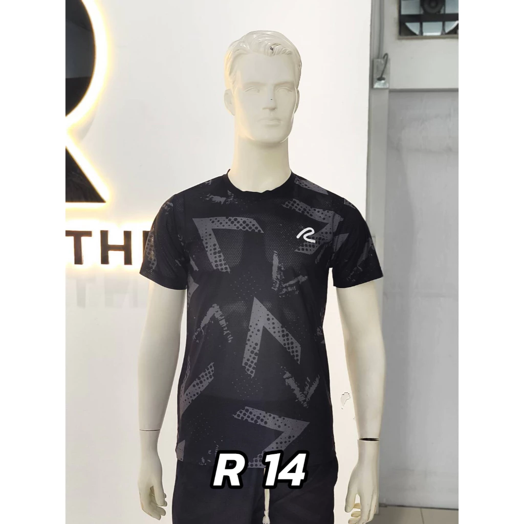 เสื้อวิ่งคอกลมแขนสั้นเนื้อผ้าRabbit25 รหัสสินค้า R14