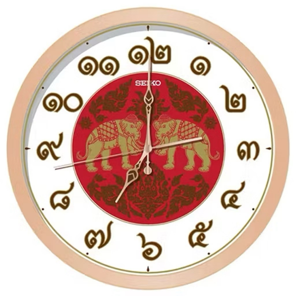 SEIKO นาฬิกาแขวน รุ่น PGA020P 14 นิ้ว นาฬิกาแขวนผนังไซโก้ แท้ PGA020