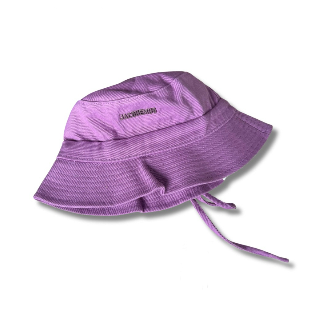 พร้อมส่ง💜 Jacquemus purple hat size 56