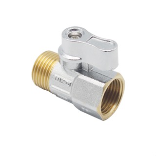 DONMARK มินิบอลวาล์วทองเหลือง เกลียว ใน-ใน รุ่น MC-222(C)