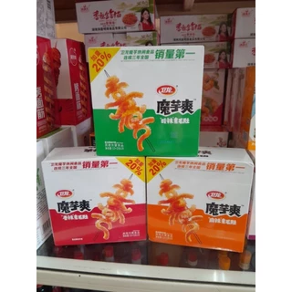 หมึกกรุบ บุกปรุงรสหม่าล่า ขนมบุกหม่าล่า บุกธรรมชาติ ขนมทานเล่น บุกเคี้ยวกรอบ1กล่องมี20ซอง มีให้เลือกหลายยี่ห้อหลายรสชาติ