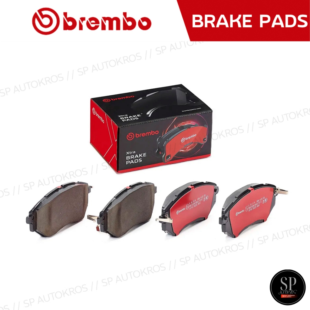 BREMBO ผ้าเบรกหน้า - หลัง Levorg 1.6 2.0 ปี 12-> / P78 017 / P78 026