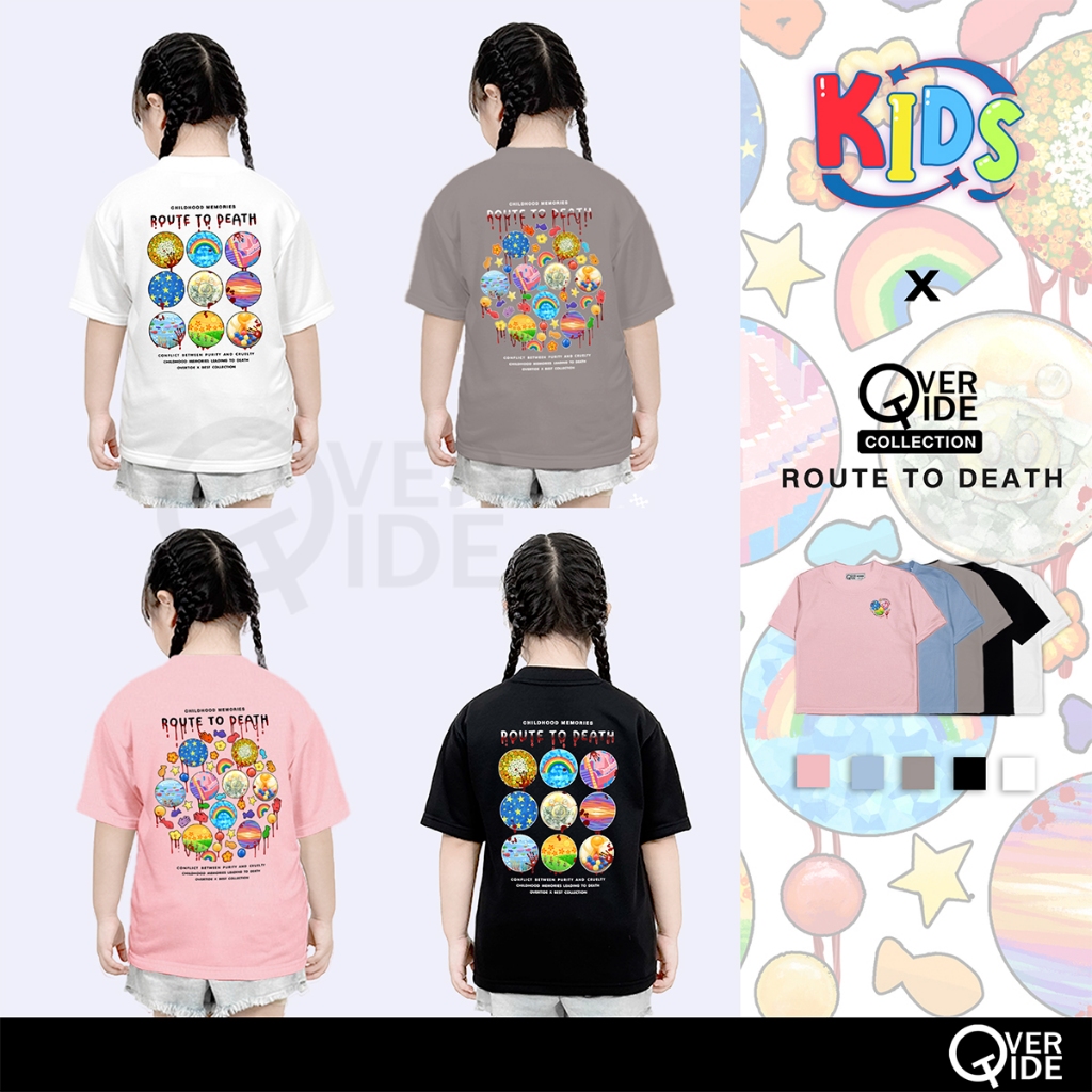 FhunDesign เสื้อเด็ก Kids คอลเลกชั่น ROUTE TO DEATH (ลิขสิทธิ์แท้100%)