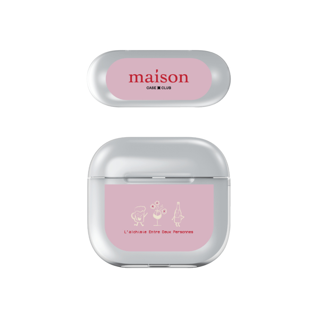 CaseClub Airpods Case เคสแอร์พอต ลาย maison KEEPS The Chemistry เคสแอร์พอร์ต maison KEEPS ราคา ถูกที่สุด ดีลบีเคเค แกลเลอรีภาพที่ 3