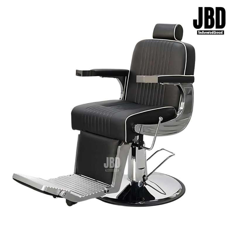 JBD INTER เก้าอี้ตัดผม เก้าอี้บาร์เบอร์ ไฮโดรลิคปรับสูง-ต่ำได้ ปรับเอนนอนได้ รหัสรุ่น: LF-2065