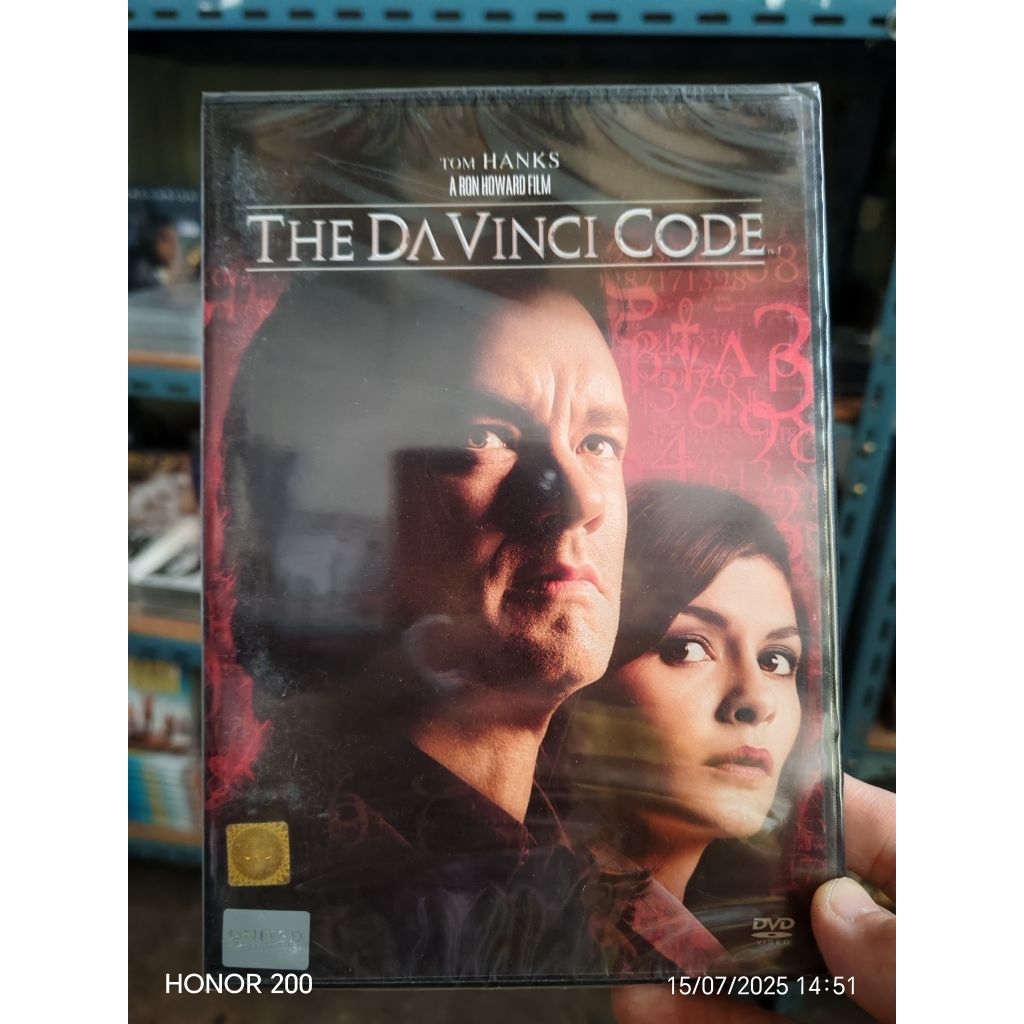 DVD : The Davinci Code (2006) รหัสลับระทึกโลก " Tom Hanks, Audrey Tautou "