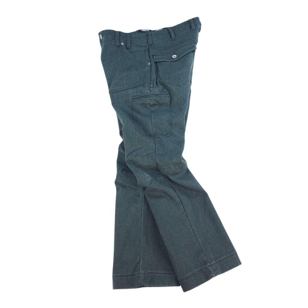 (เอว 34-36)กางเกงคาร์โก้ Fieldcore สีเทา(ผ้าหนา) (P0625-229)