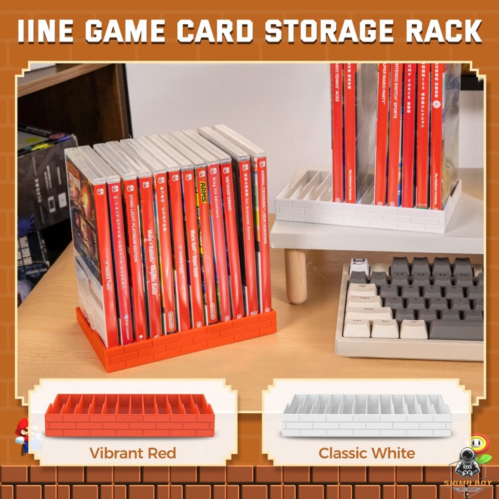 IINE ที่วางแผ่นเกม Nintendo Switch L987L988