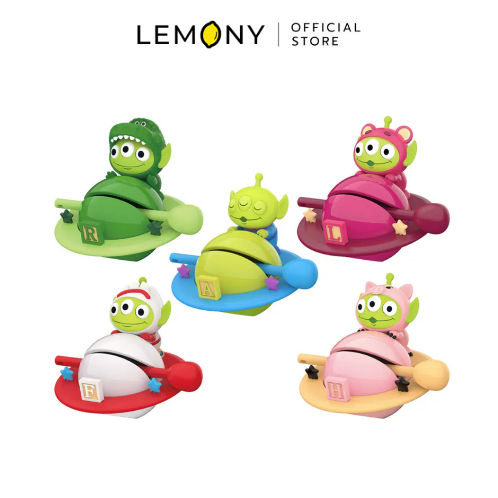 LEMONY Disney Pixar Toy Story  Alien Knock Knock กล่องจุ่ม ดิสนีย์ พิกซ่า ทอยสตอรี่ เจ้าจิ๋วเอเลี่ยนสามตา ขนาด 70 กรัม