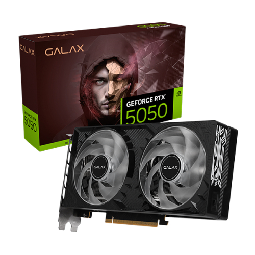 VGA(การ์ดจอ) GALAX GeForce RTX 5050 1-Click OC 8GB GDDR6
