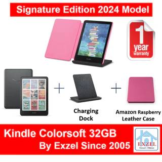 Amazon Kindle Colorsoft Signature Edition 32G: 2024 OR 16G: 2025 OR Kids | 1 Yr Warranty | BKK Fast Ship + Optional Case
