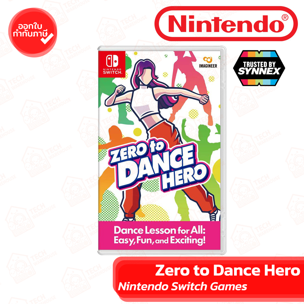 Zero to Dance Hero แผ่นเกมสำหรับ Nintendo Switch ของแท้