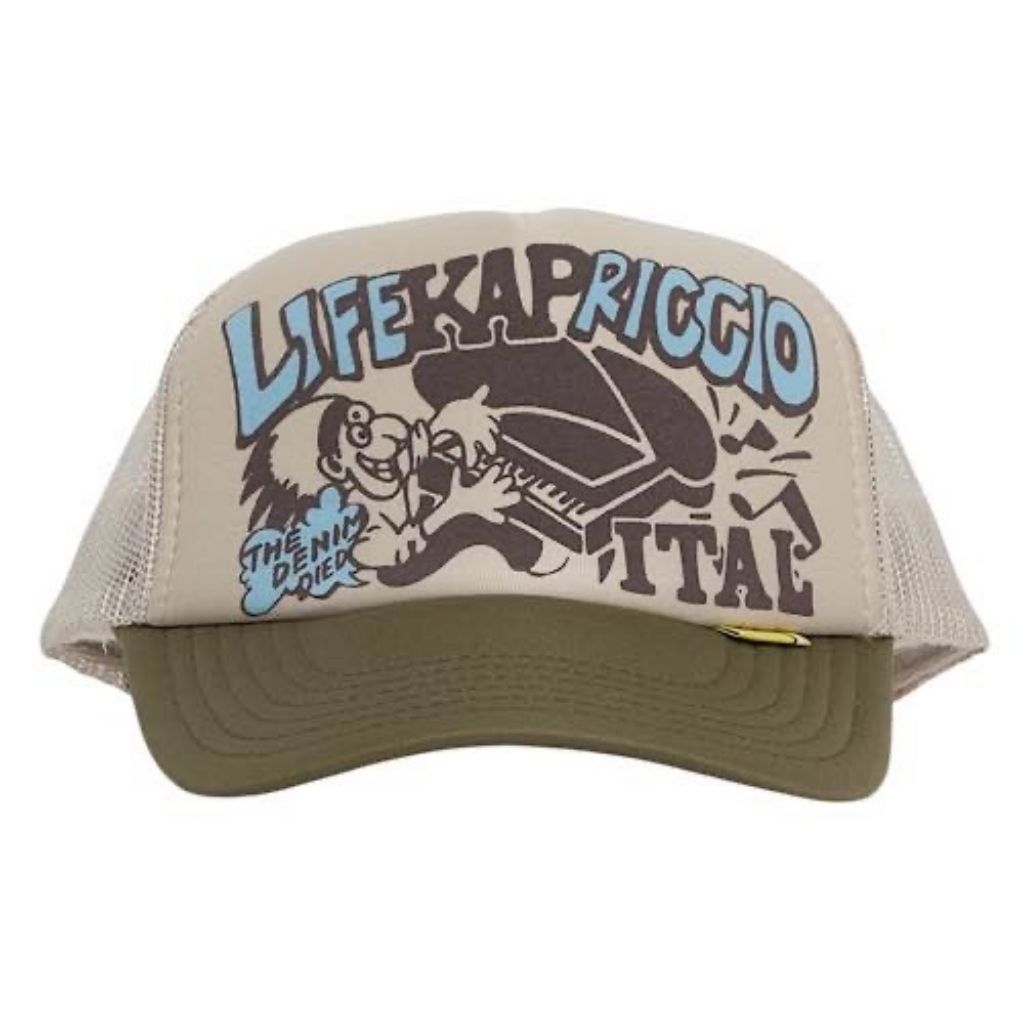 NEW !!!Kapital LIFE KAPRICCIO Track Cap