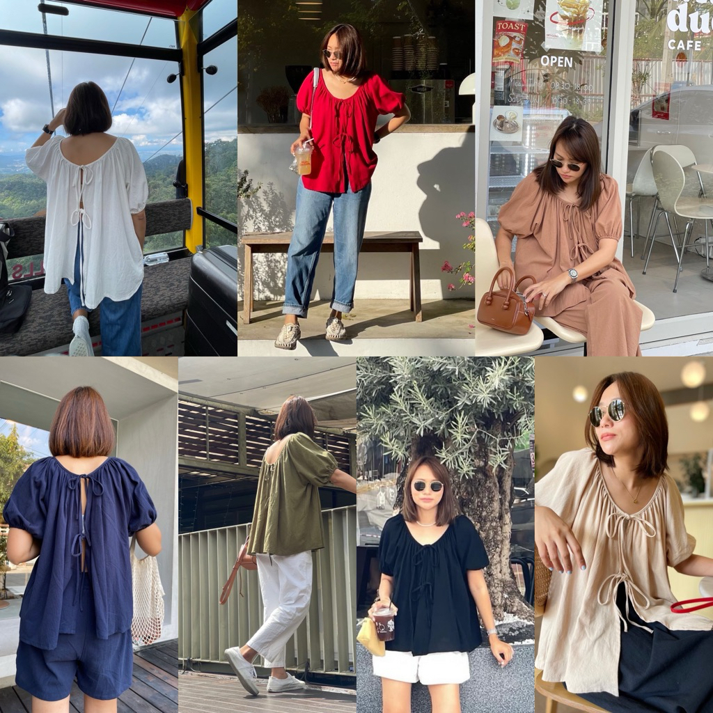 [ na.mo.official ] Fondue เสื้อรุ่นนี้จะใส่ได้ทั้ง 2 ด้านเลยนะคะ