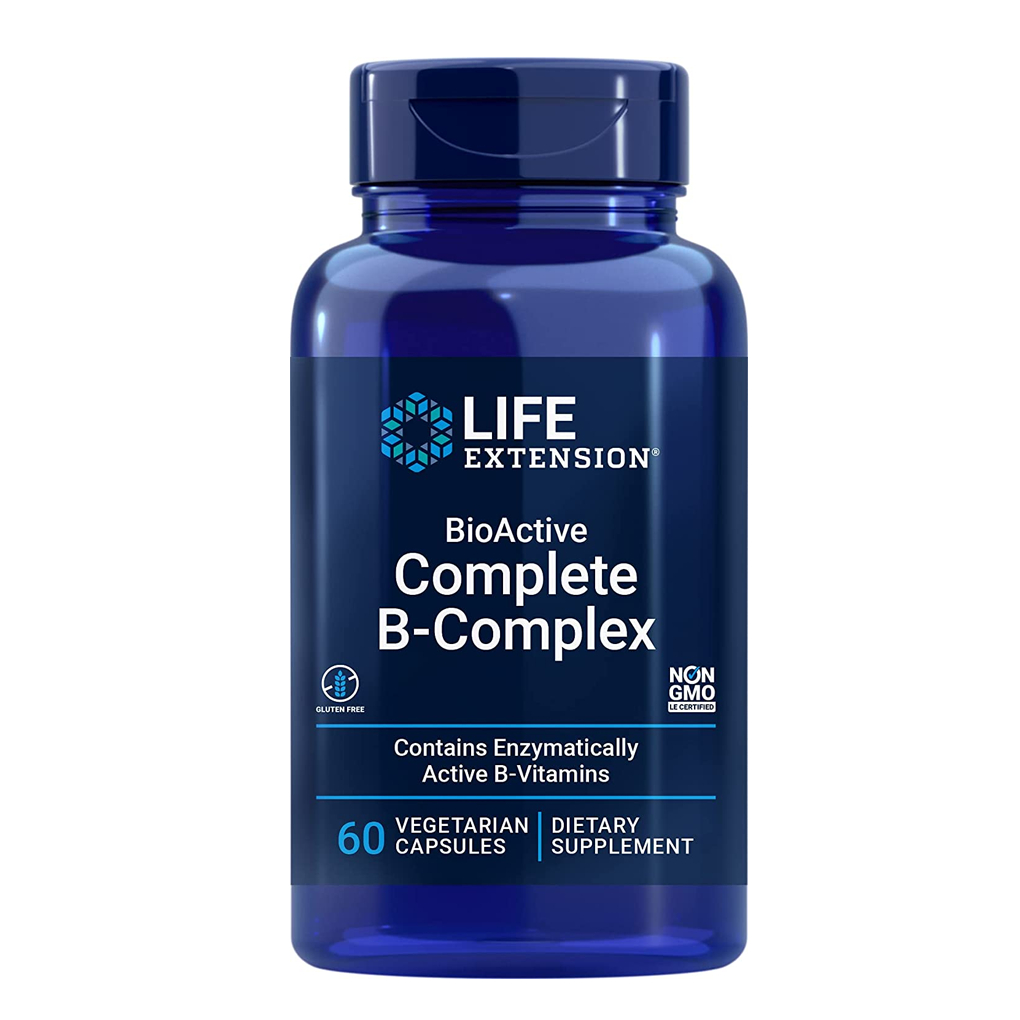 Life Extension Complete B-Complex สนับสนุนพลังงานสมอง ด้วยวิตามินบีรวม